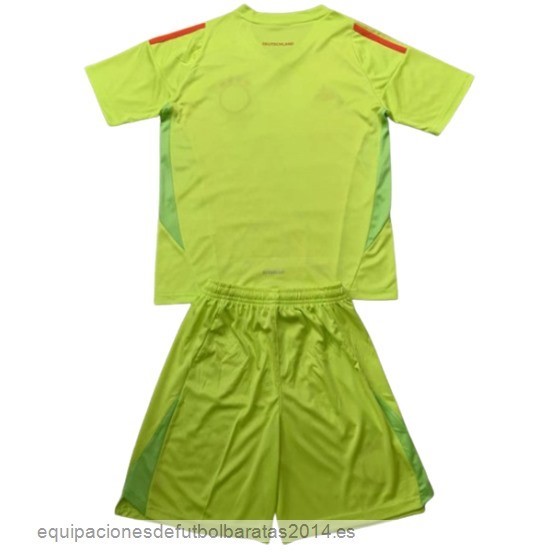 Nuevo Portero Conjunto De Hombre Alemania 2024 Amarillo Baratas